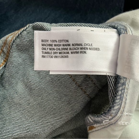 Universal Thread Women’s Blue Mid-Rise 90’s Baggy Jeans Size 8S - Picture 9 of 9